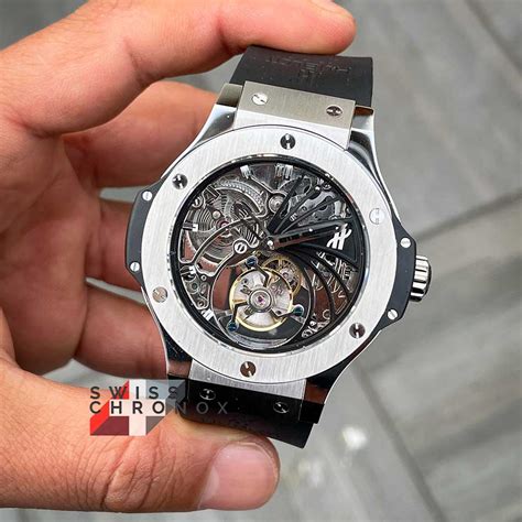 hublot geneve big bang skeleton 915245|hublot big bang bezel.